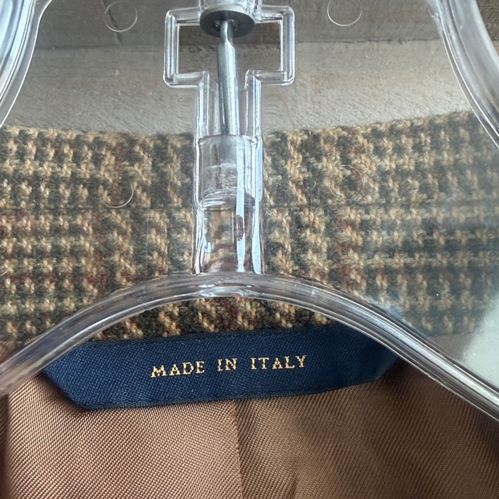 Vintage wool and cashmere blazer - Picture 4 of 10